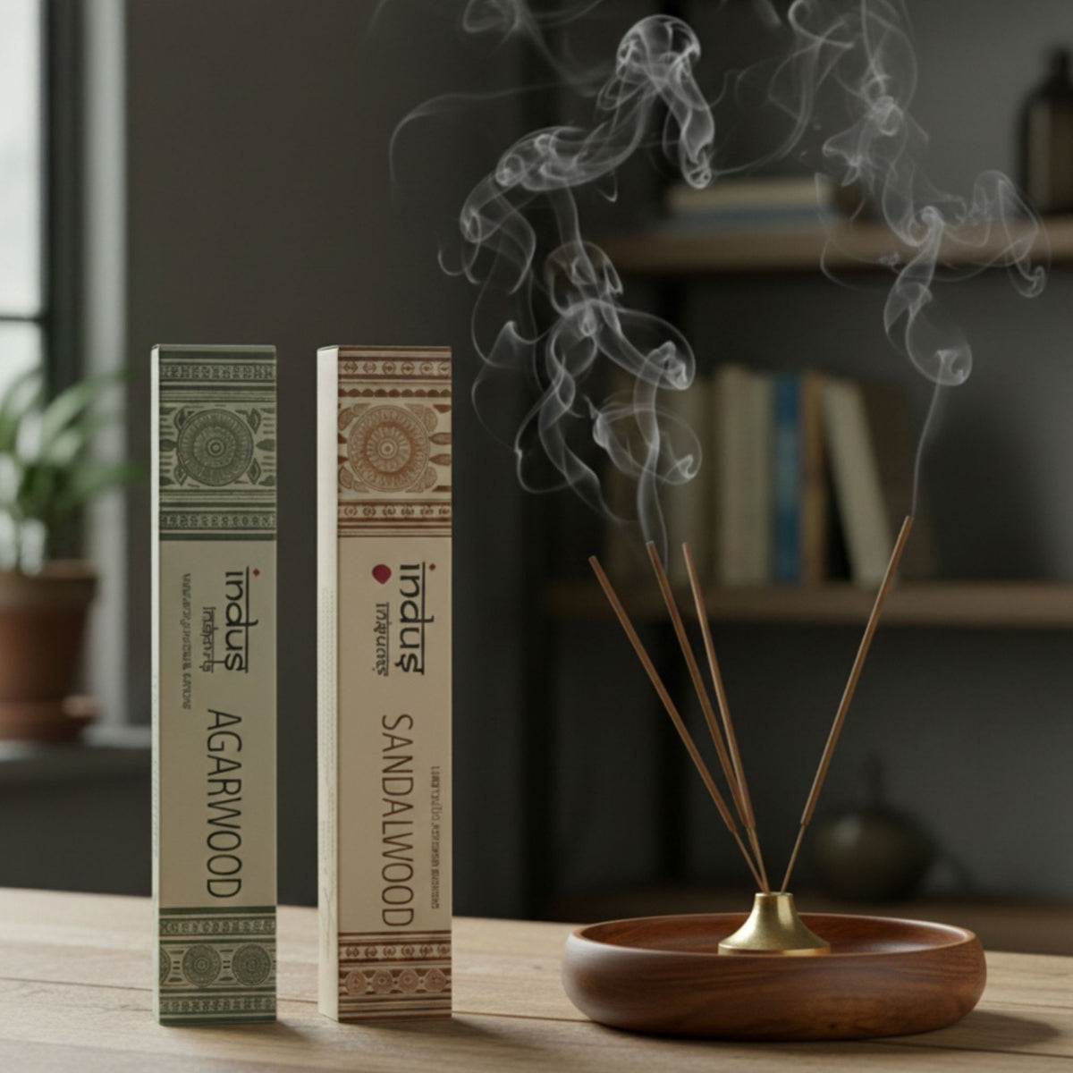 Sandalwood Incense Sticks, Indus Treasures, 15g