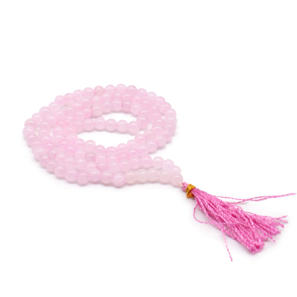 108 Bead Mala - Rose Quartz | Auro & Co