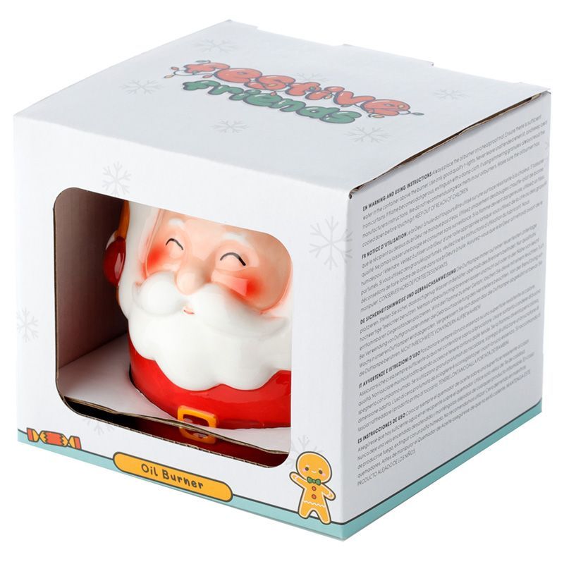 Santa Shaped Christmas Ceramic Oil Burner – product image 5