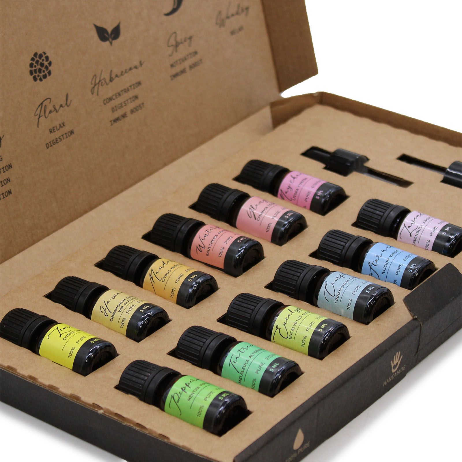 Aromatherapy Essential Oil Set - Starter Pack – detail view