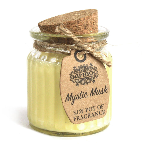 Mystic Musk Soy Pot of Fragrance Candles | Auro & Co