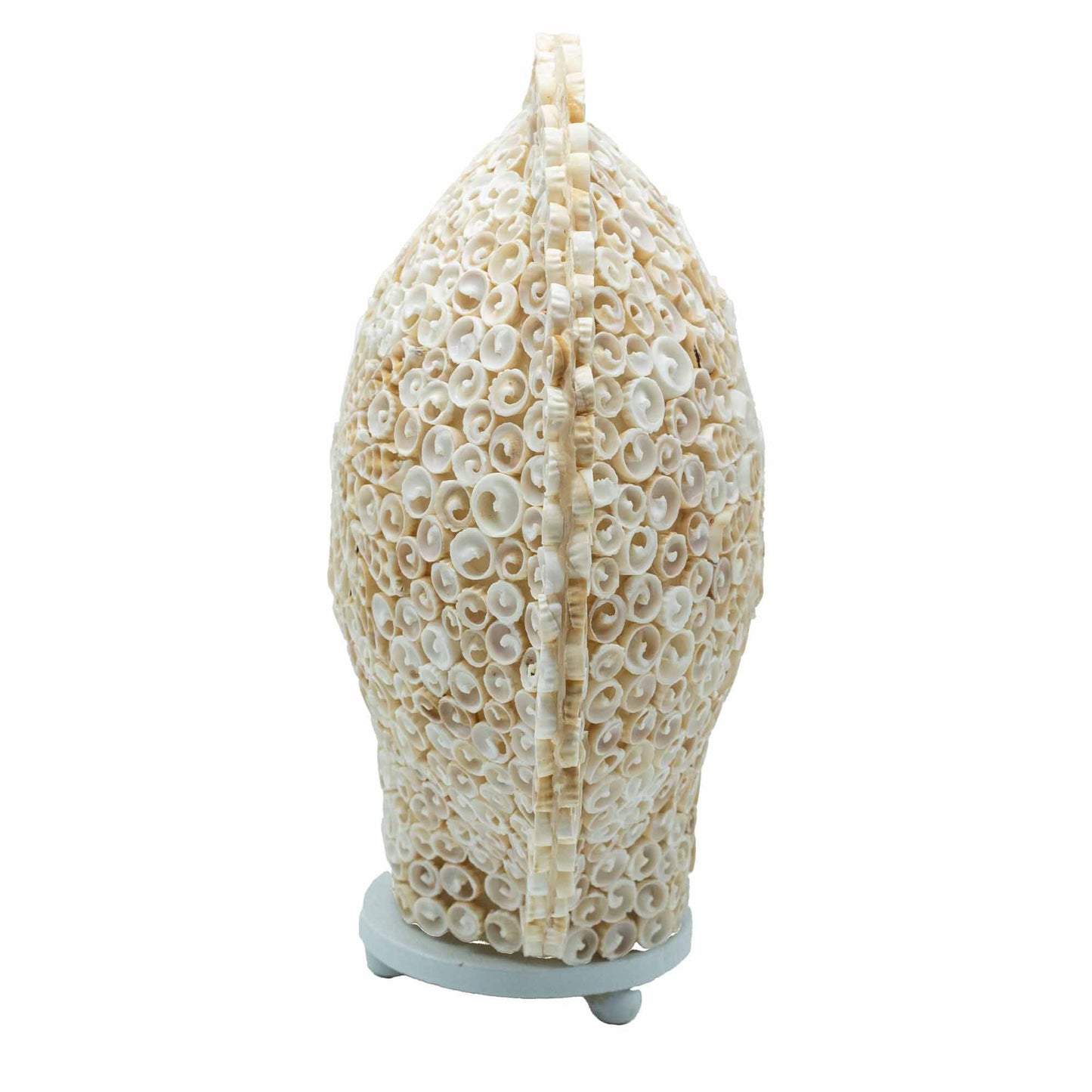 Coastal Glow Cut-Art Shell Lamp – Large Round (30cm) – product image 8