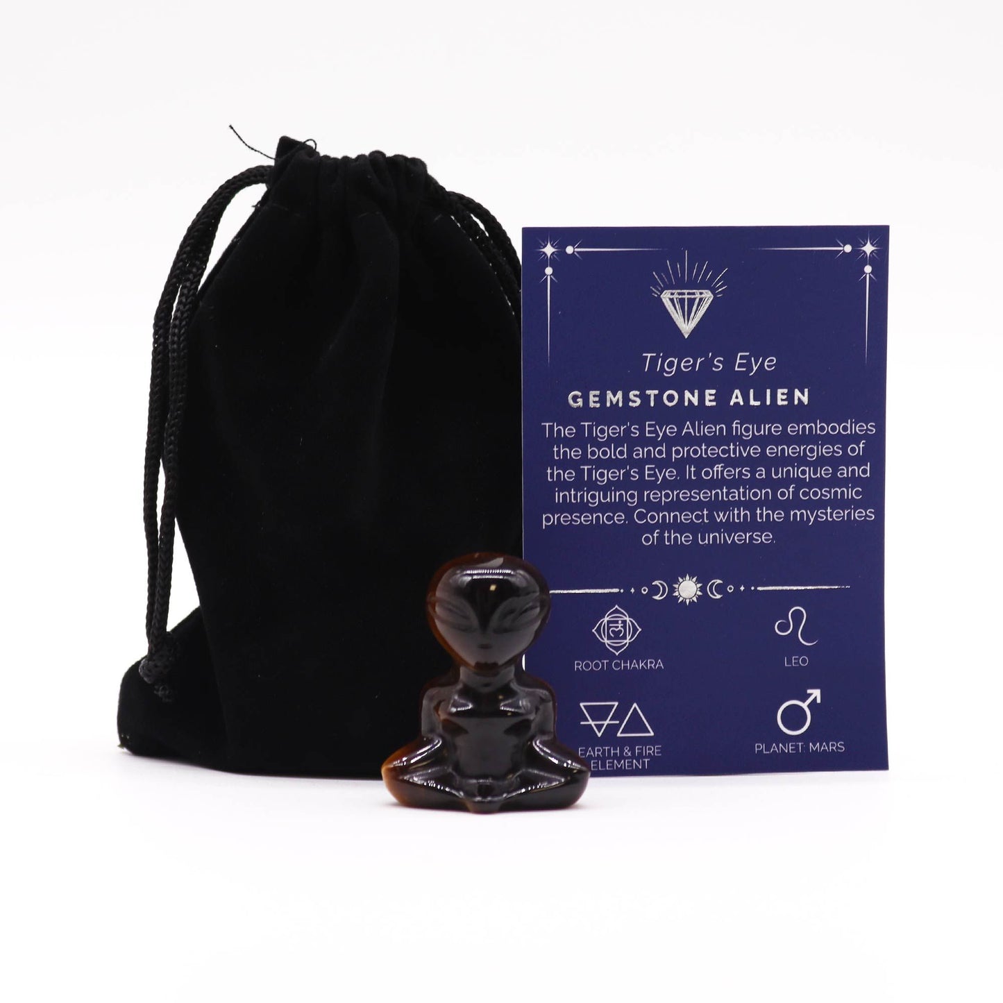 Gemstone Alien - Tiger Eye | Auro & Co