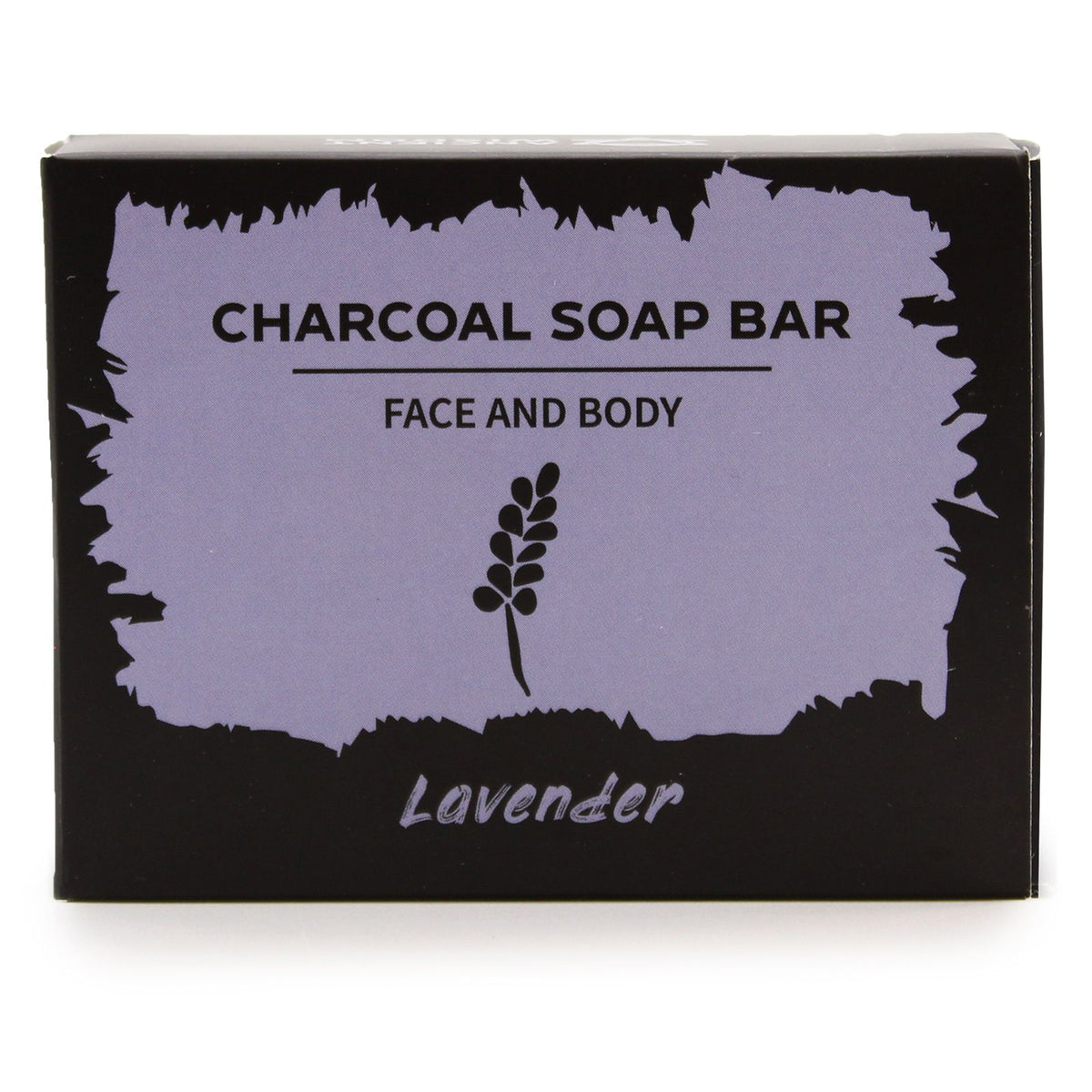 Lavender Charcoal Soap Bar, 85g