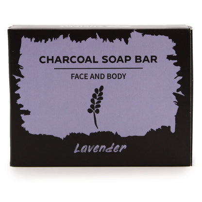 Lavender Charcoal Soap Bar, 85g