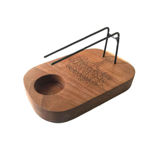 Tree of Life Palo Santo Heater - Teak Wood