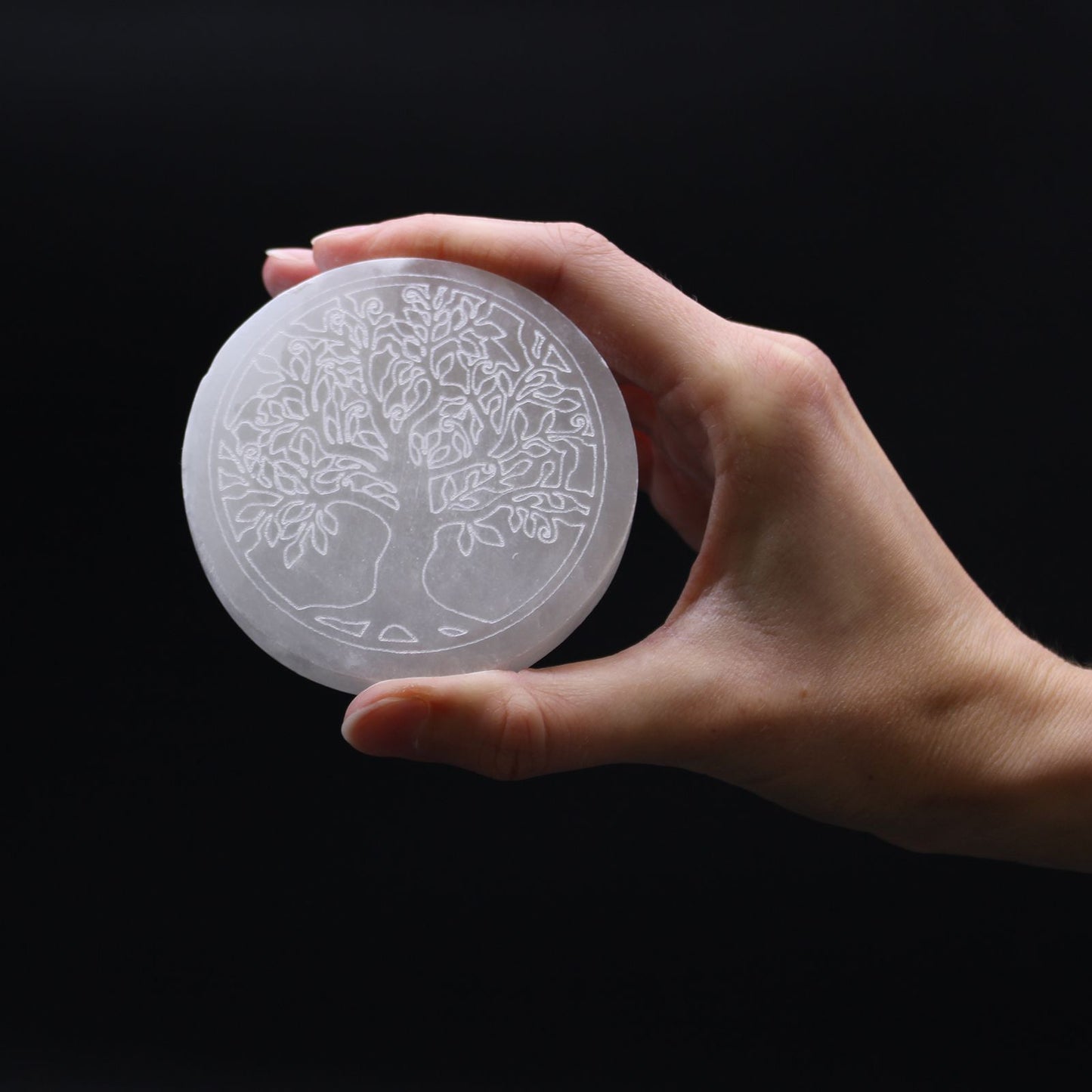 Small Charging Plate 8cm - Tree of Life – detail view