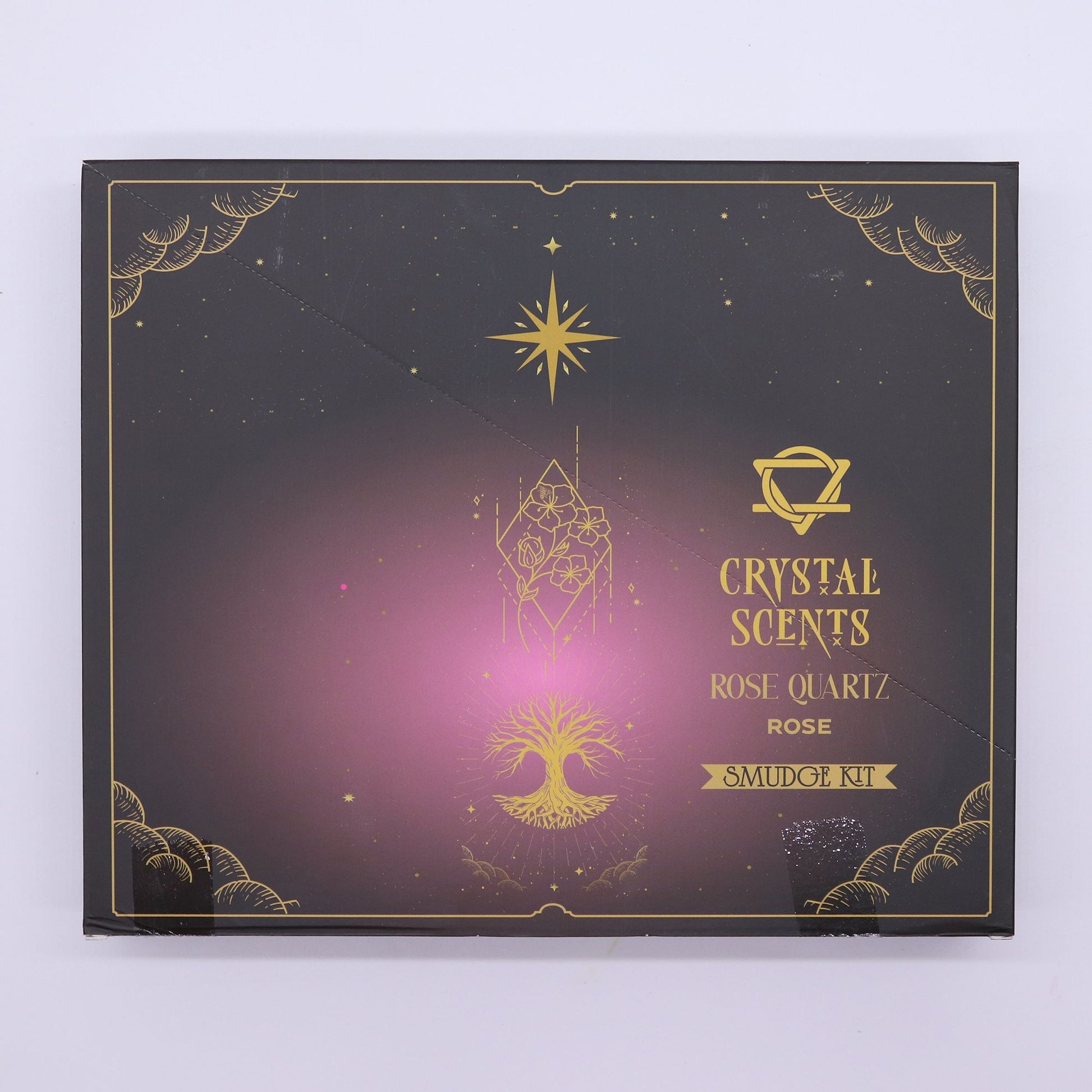 Rose Quartz Crystal Scents Smudge Incense - Rose – lifestyle shot