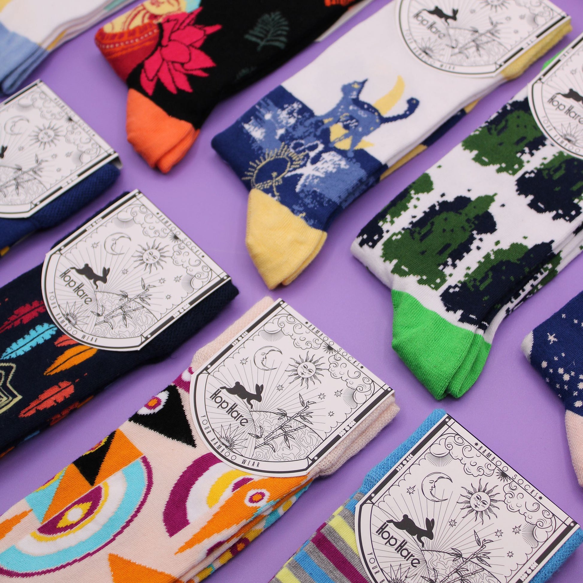 Hop Hare Bamboo Socks S/M - Zodiac – product image 5