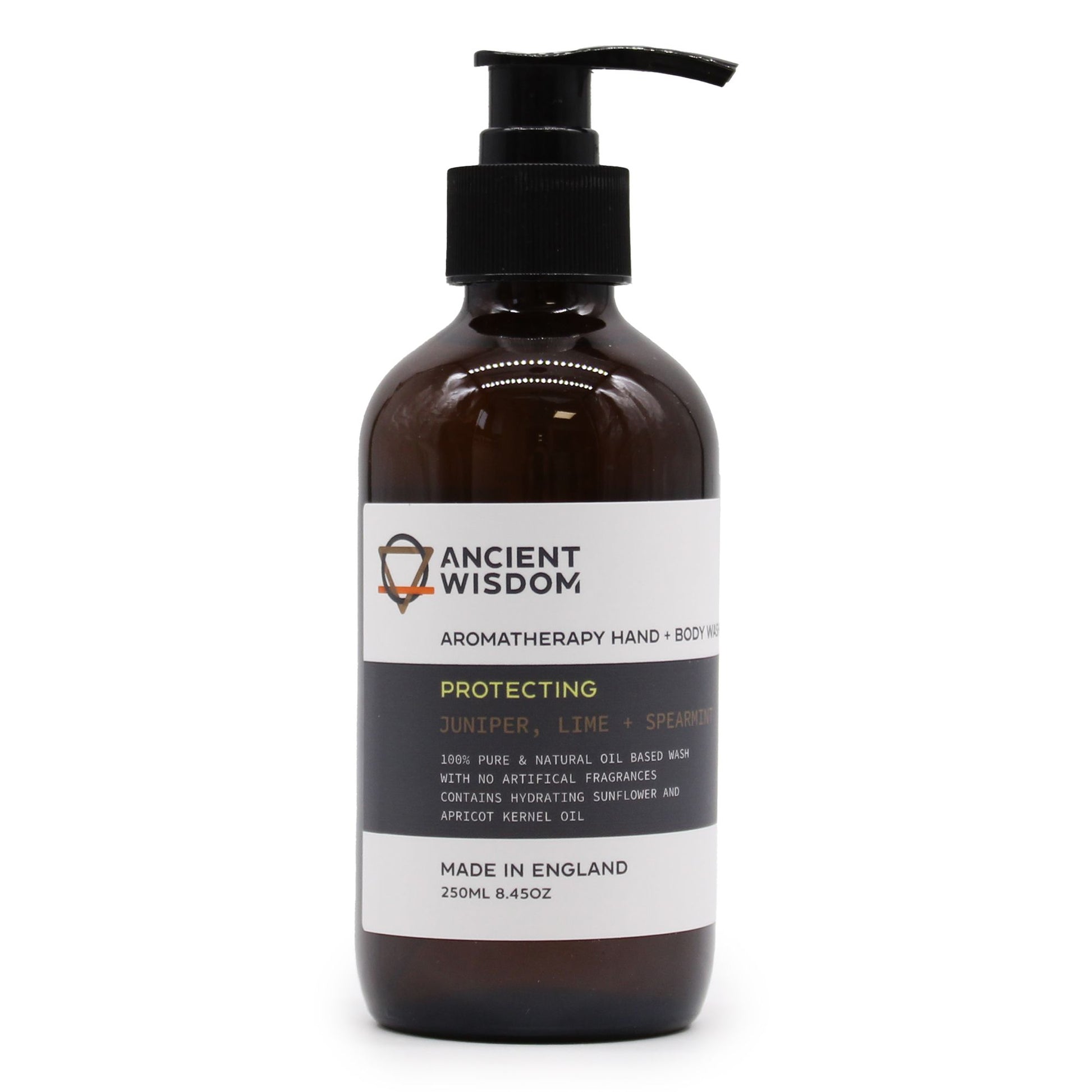 Juniper, Lime & Spearmint Hand & Body Wash 250ml | Auro & Co