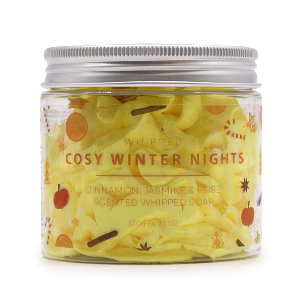 Cosy Winter Nights Whipped Soap 120g | Auro & Co