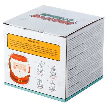 Santa Shaped Christmas Ceramic Oil Burner – product image 6