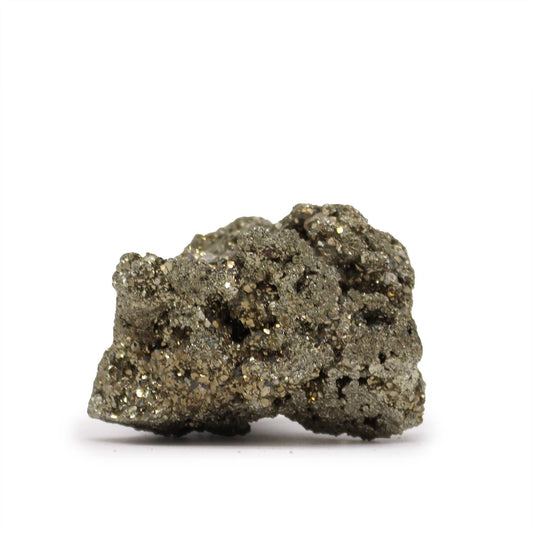 Peruvian Pyrite - First Grade Large Size (approx. 100-135gm 55-65mm) | Auro & Co