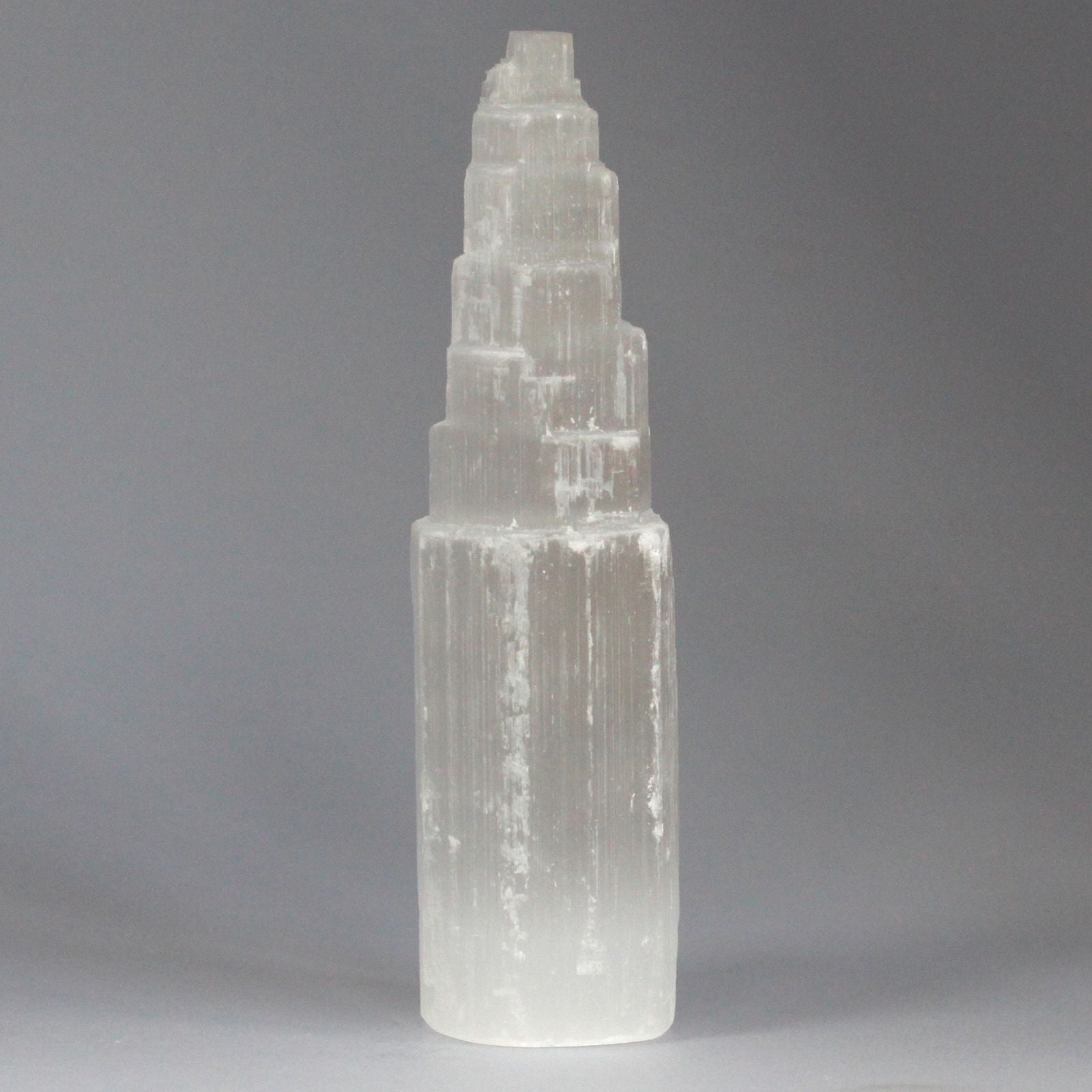 Natural Selenite Tower - 20 cm | Auro & Co