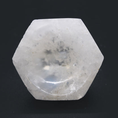 Selenite Hex Bowl - 6cm – detail view