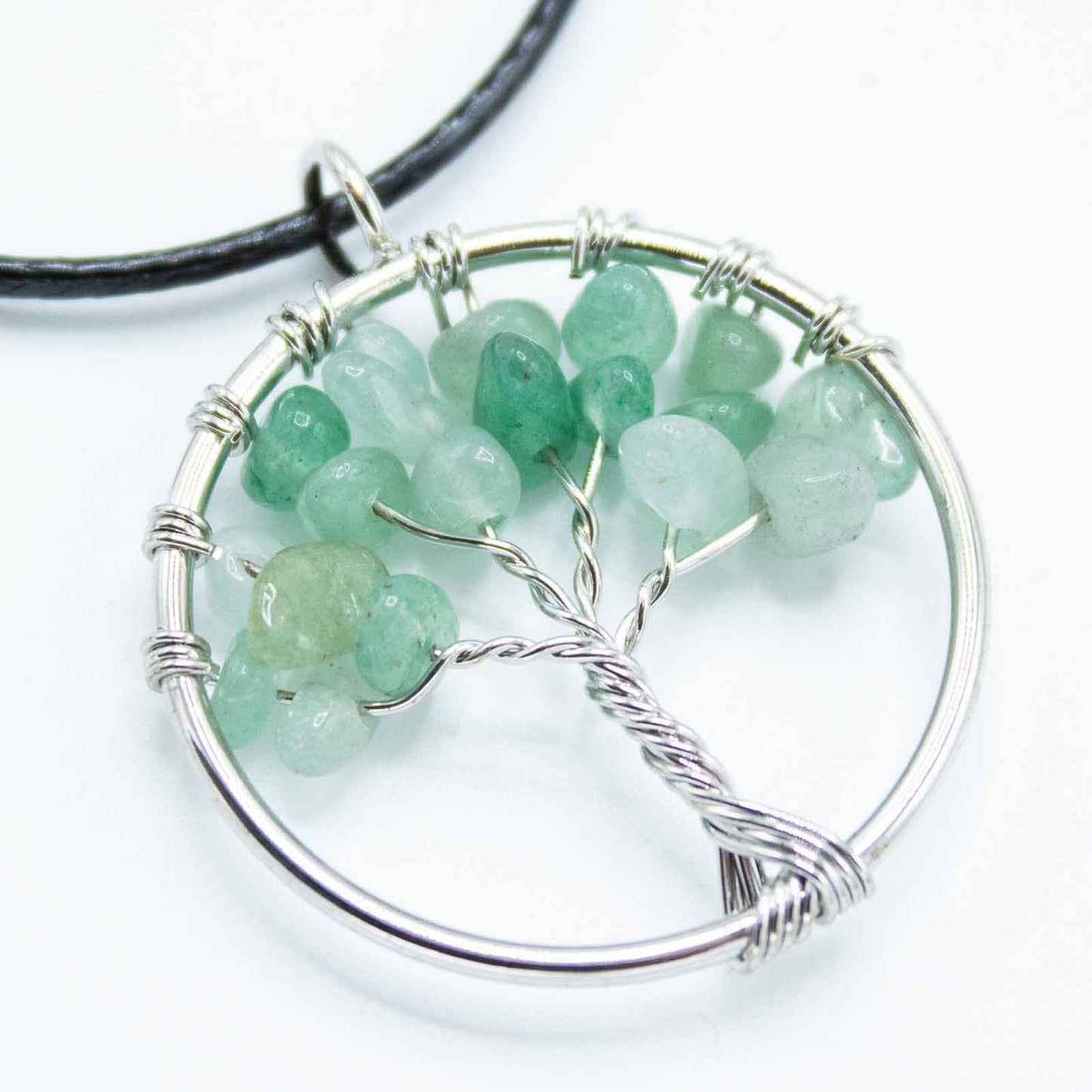 Tree of Life Pendant - Jade – lifestyle shot