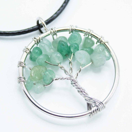 Tree of Life Pendant - Jade – lifestyle shot