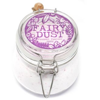 Agnes + Cat Fairy Dust 500g - Pressed Peonies – packaging