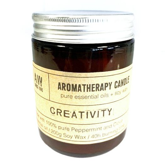 Aromatherapy Candle - Creativity | Auro & Co