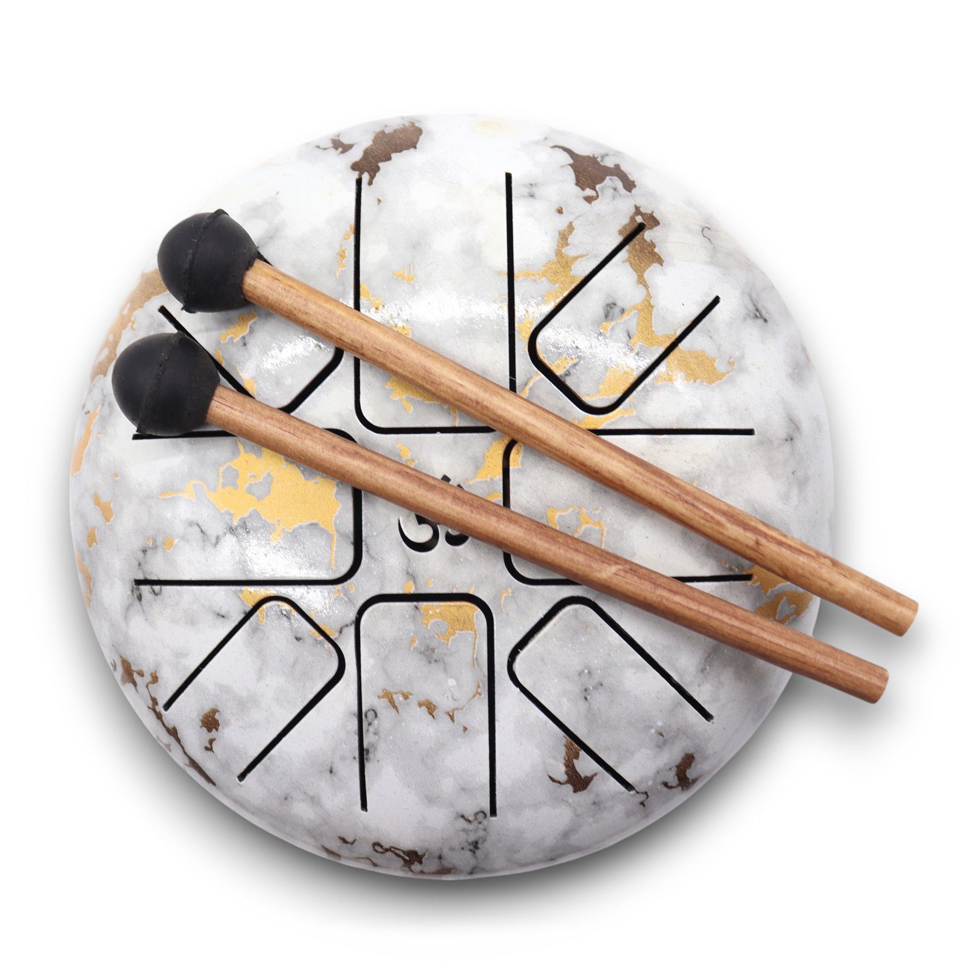 Med Hapi Drum Marble - 17x13cm | Auro & Co