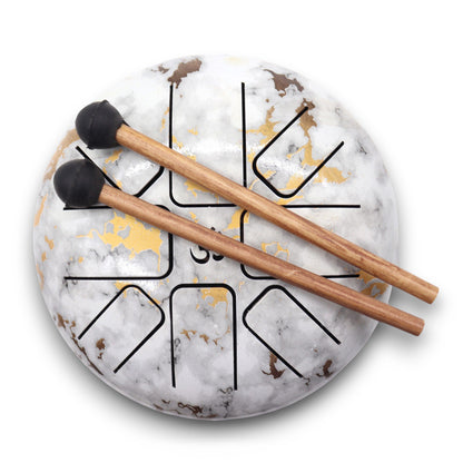 Med Hapi Drum Marble - 17x13cm | Auro & Co