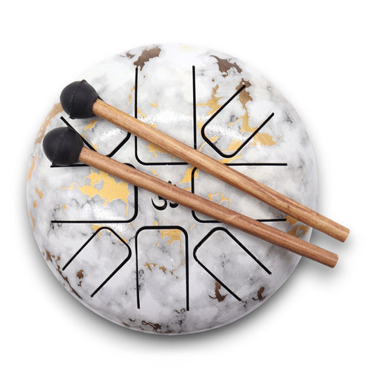Med Hapi Drum Marble - 17x13cm | Auro & Co