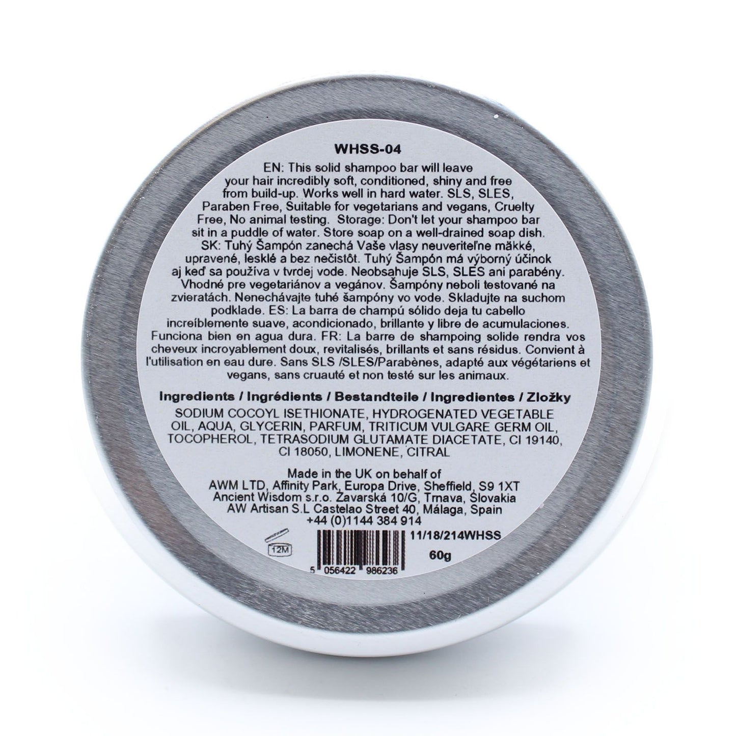 Wild Hare Solid Shampoo 60g - Tutti Frutti – lifestyle shot