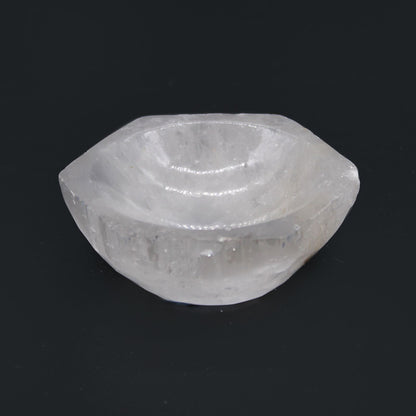 Selenite Hex Bowl - 6cm – lifestyle shot