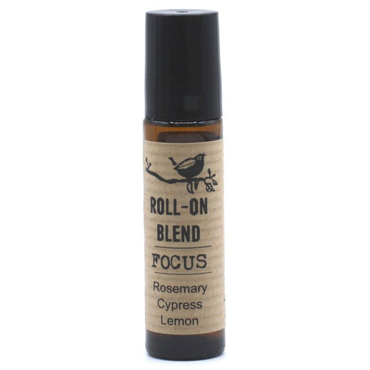 Focus Roll-On Essential Oil Blend - Agnes + Cat
