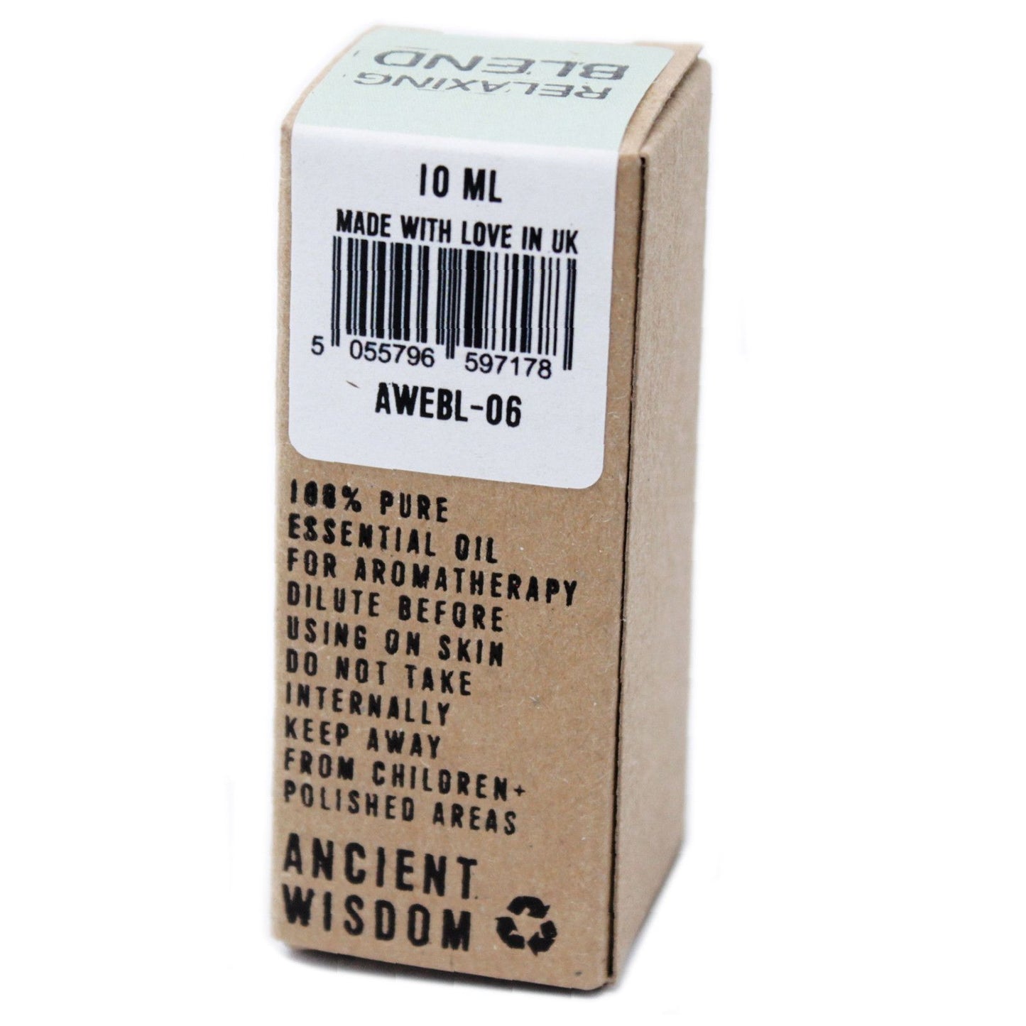 Relaxing Essential Oil Blend - Boxed - 10ml – packaging