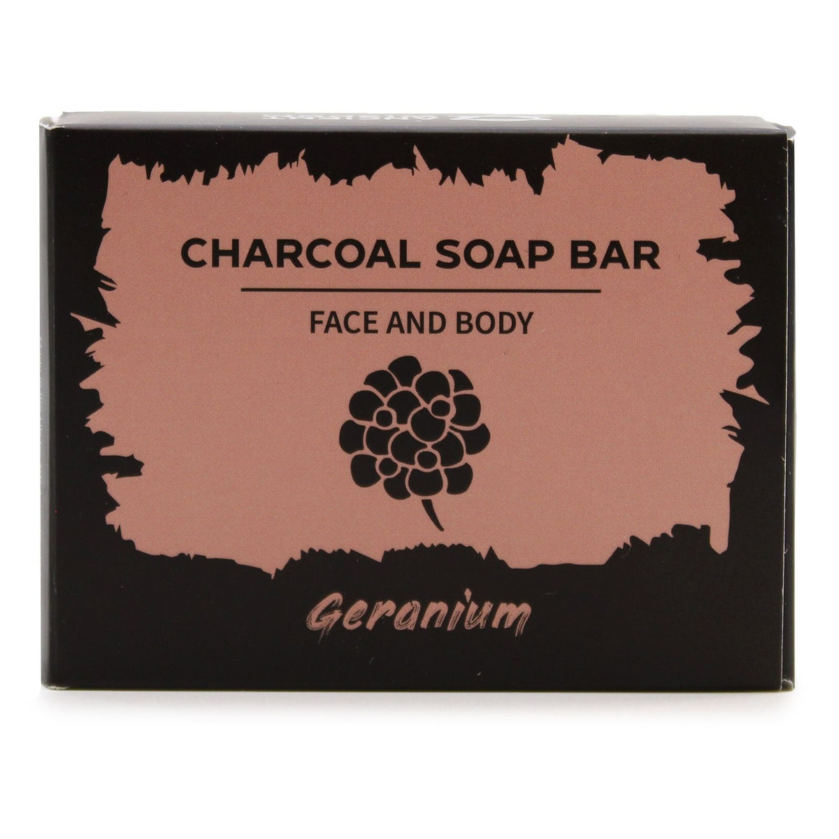 Geranium Charcoal Soap Bar, 85g