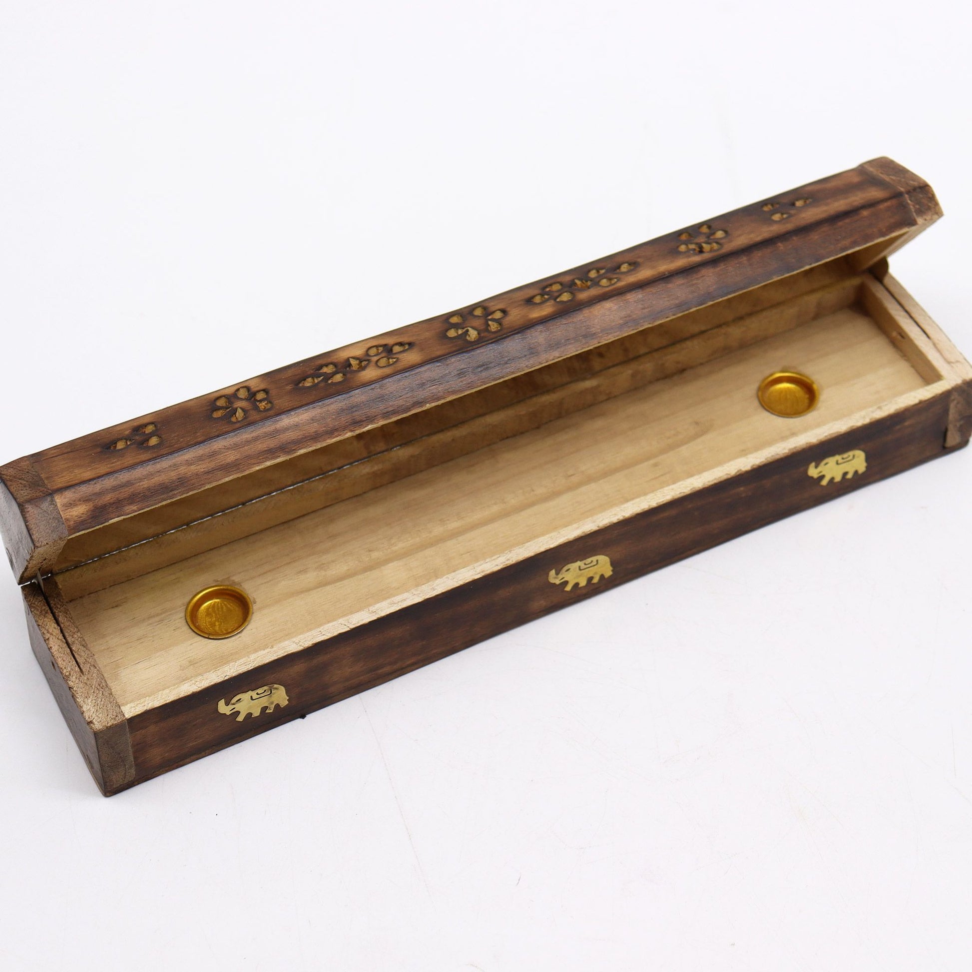 Smoke Boxes Natural Mango Wood – detail view