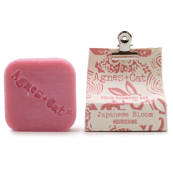 Agnes + Cat Japanese Bloom Solid Shampoo | Auro & Co