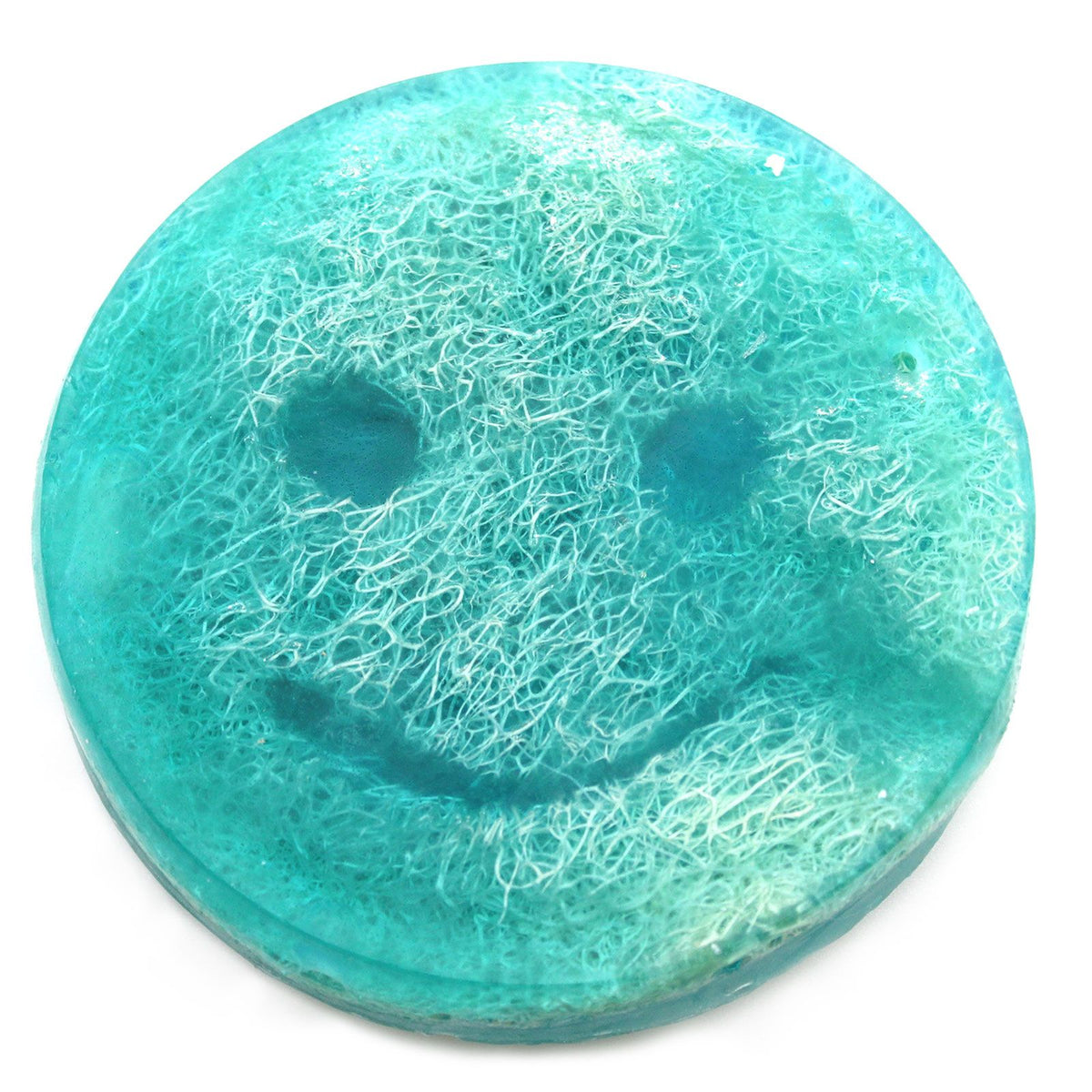Raspberry & Pomegranate Happy Scrub Soap, Loofah Bar, 120g