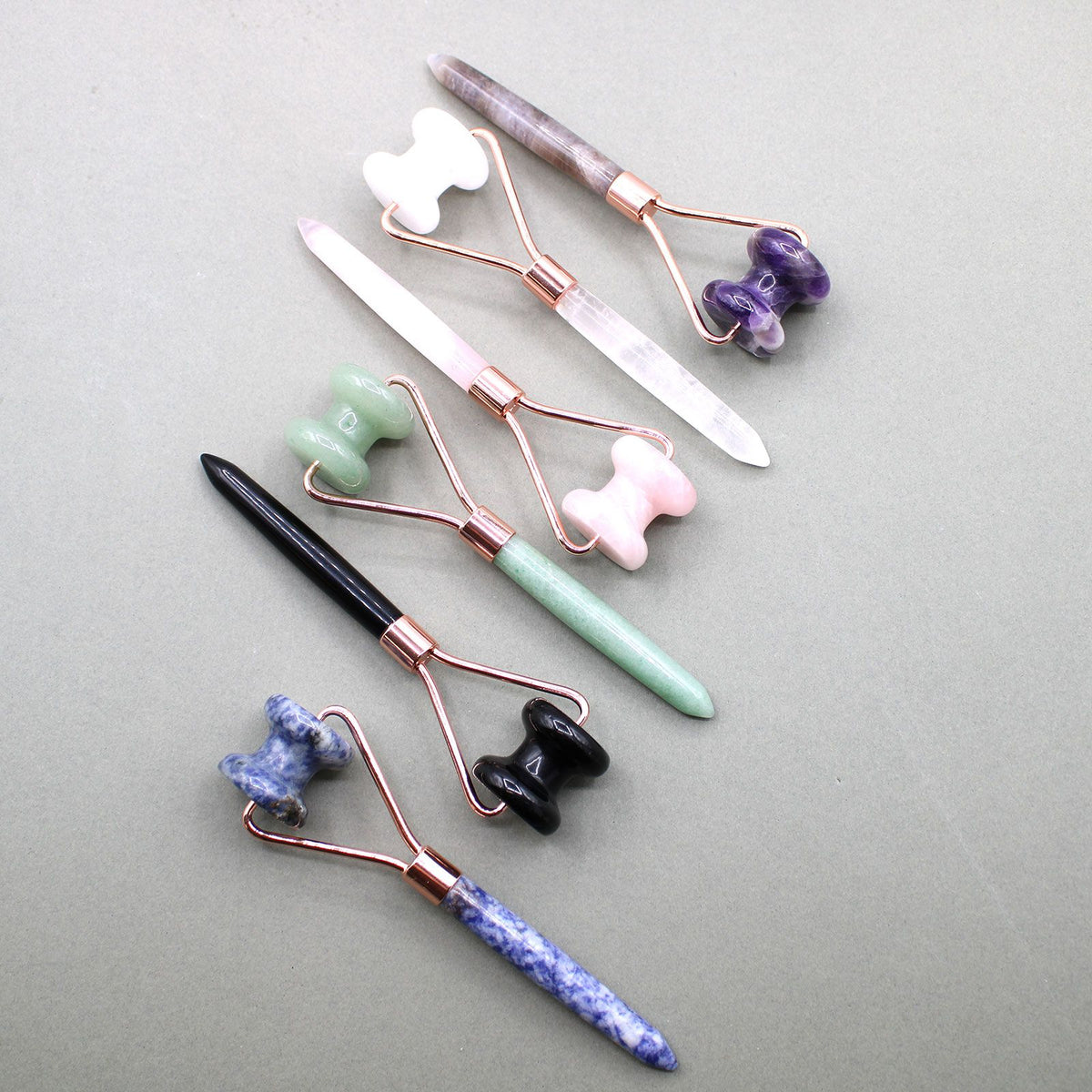 Gemstone Jawline Roller - Sodalite