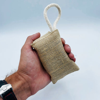 Natural Jute Soap Saver Pouch, 11 x 7cm