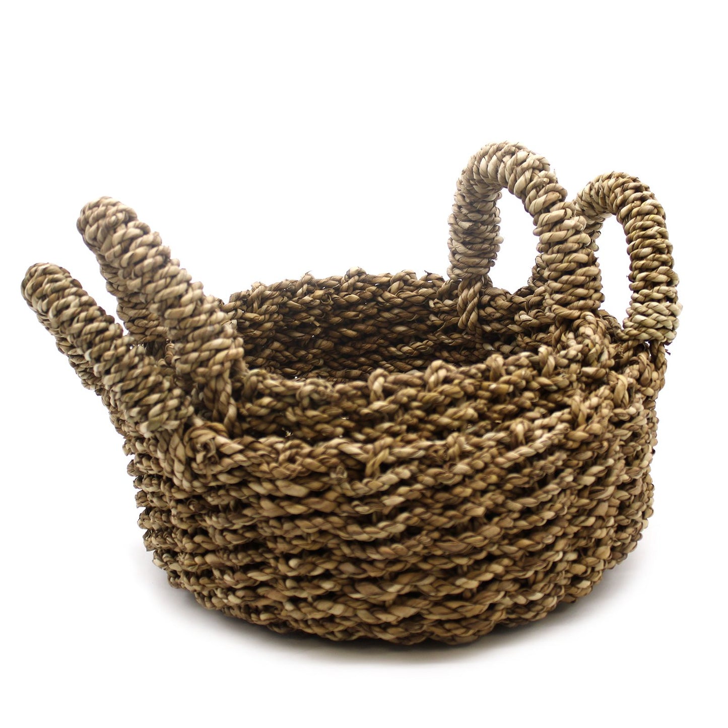 Natural Seagrass Basket - Set of 2 | Auro & Co
