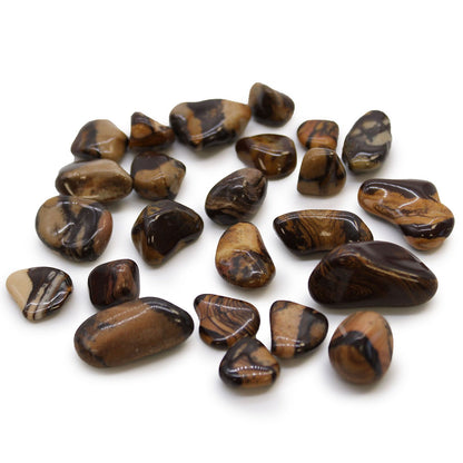 Small African Tumble Stones - Picture Nguni | Auro & Co