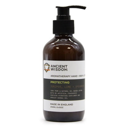 Juniper, Lime & Spearmint Hand & Body Lotion 250ml | Auro & Co