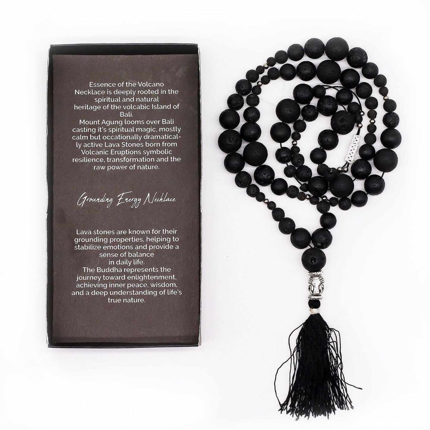 Essence of the Volcano Necklace - Grounding Energy | Auro & Co
