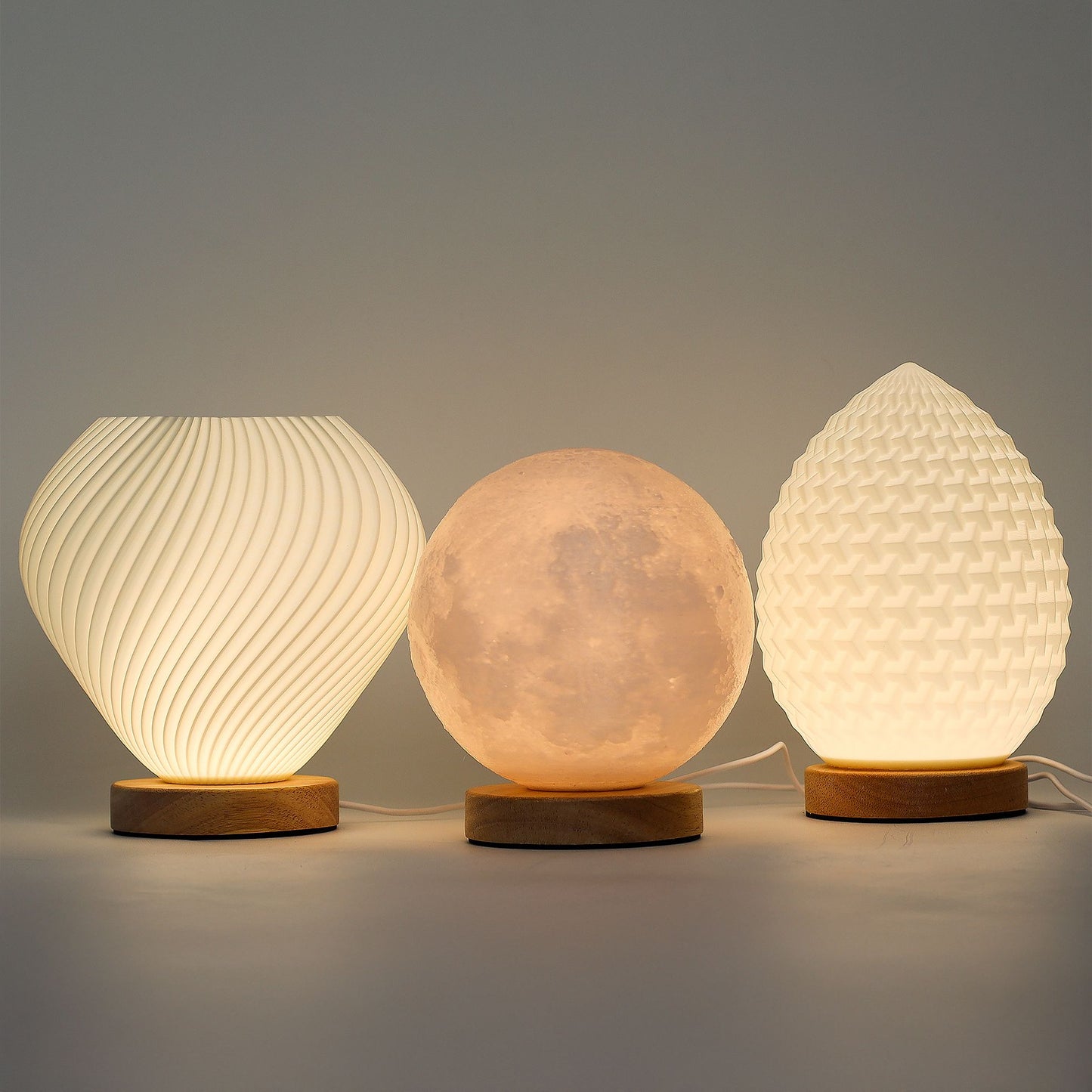 New Wave Lamp - USB - 3 settings - Teardrop – packaging
