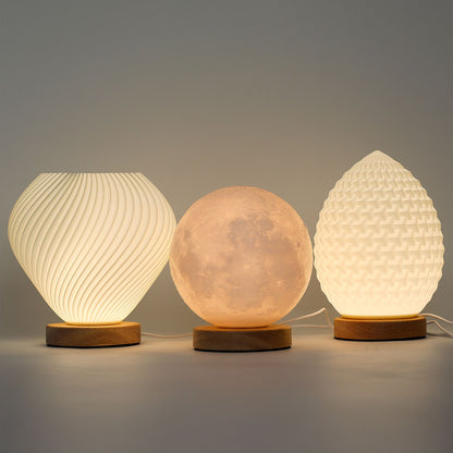 New Wave Lamp - USB - 3 settings - Shell Twisted – product image 6