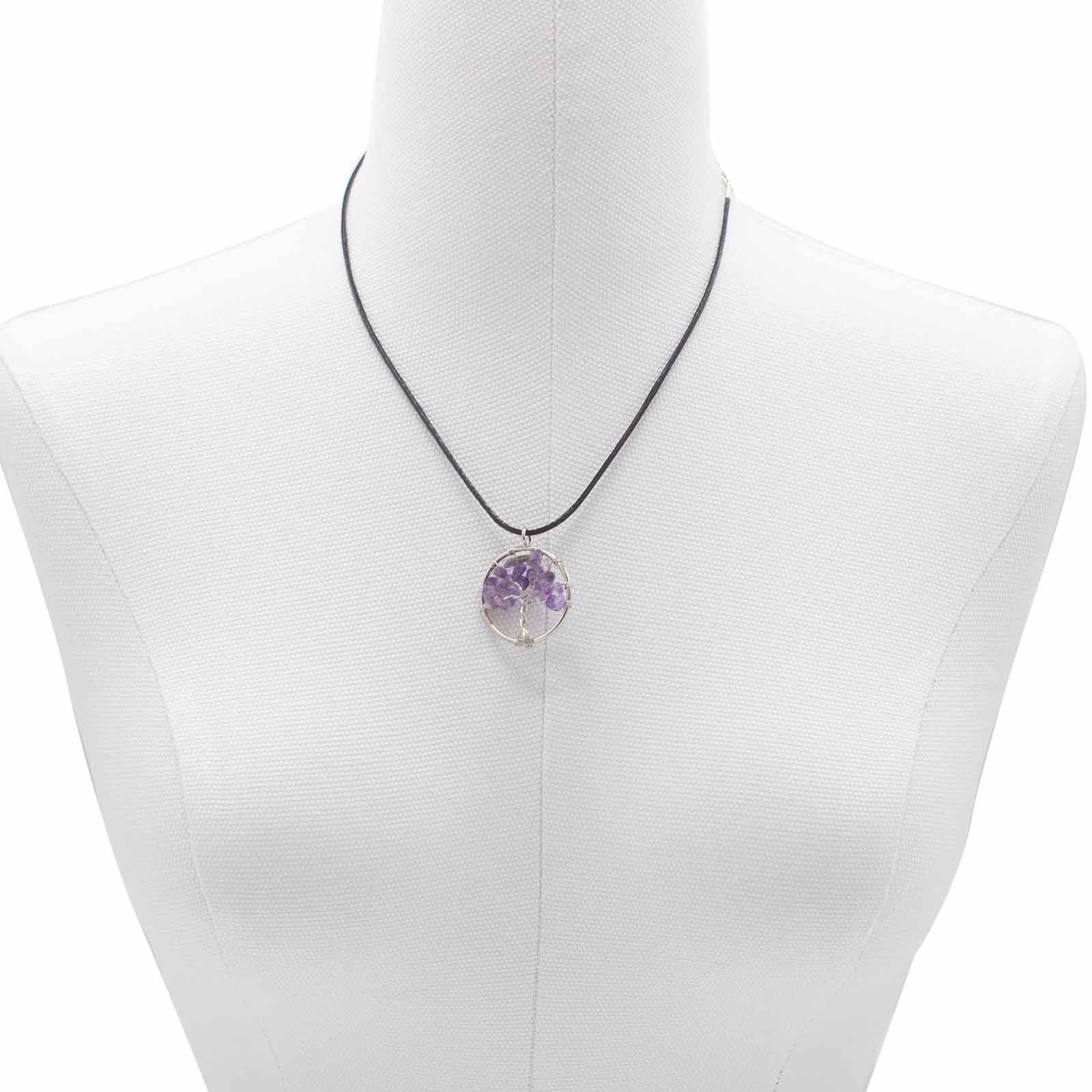 Tree of Life Pendant - Amethyst | Auro & Co