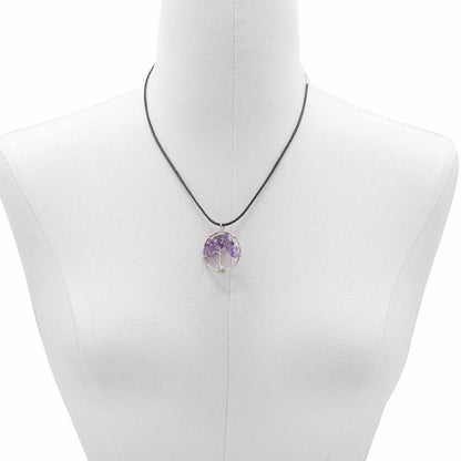 Tree of Life Pendant - Amethyst | Auro & Co