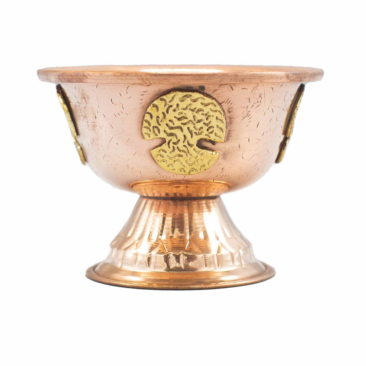 Tree of Life Copper Ritual Chalice, 12x9cm