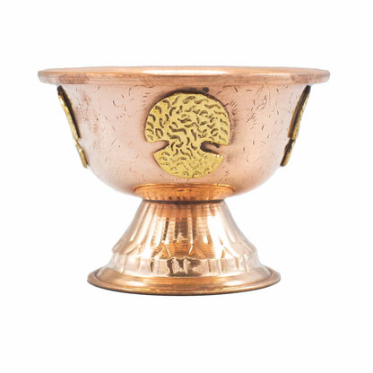 Tree of Life Copper Ritual Chalice, 12x9cm