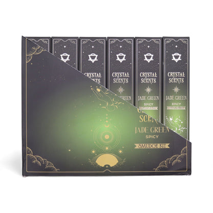 Jade Crystal Scents Smudge Incense - Spicy – lifestyle shot