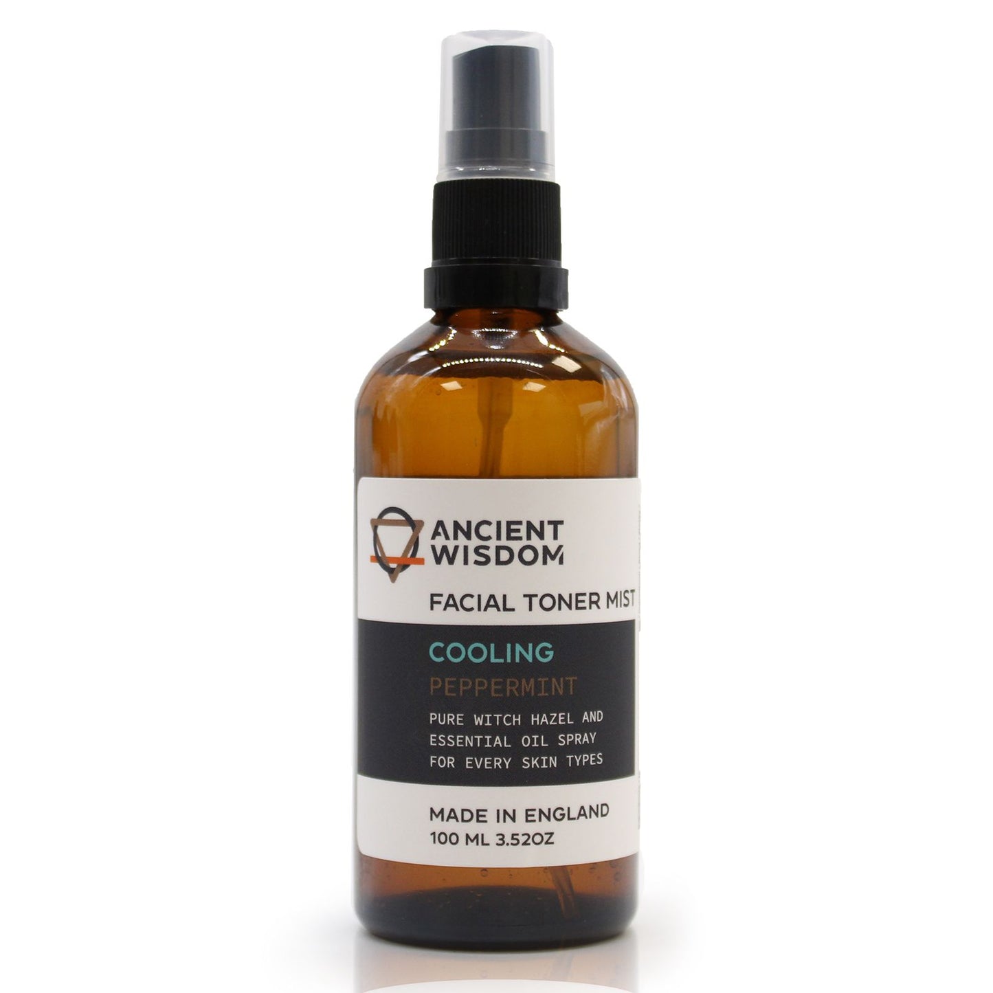 Facial Toner Mist - Witch Hazel with Peppermint 100ml | Auro & Co