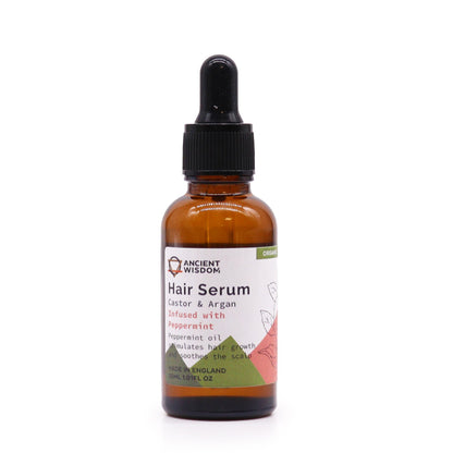 Organic Hair Serum 30ml - Peppermint | Auro & Co