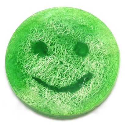Mango Happy Scrub Soap, Loofah Scrub Bar, 120g